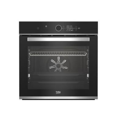 BEKO  - four int&eacute;grable multifonction 72l 60cm pyrolyse noir bbim18400bmps - 
