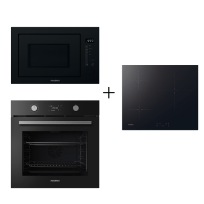 ROSIERES Four Pyrolyse  RO6 T3B3EYTB + Micro-ondes Rosi&egrave;res RO38FL7N25LWB