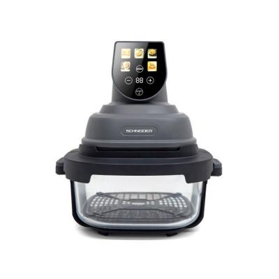 SCHNEIDER FRITEUSE &Agrave; AIR PANORAMIQUE -  - CRISPI - Or/Gris - 1500 W - 4 L