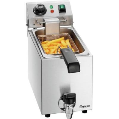 BARTSCHER Friteuse Professionnelle Snack I Plus - 2,5 Litres - - - Acier inoxydable2,5 200x530x340mm