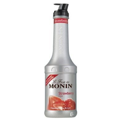 MONIN  Le Fruit Strawberry PET 1 liter Sirop