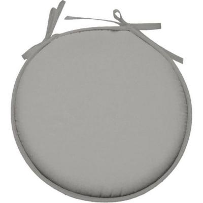 Lovely Casa Nelson Galette Ronde Polyester Mastic 40 x 40 cm