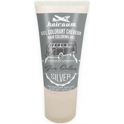 HAIRGUM  Fix Color Gel Colorant Cheveux Argent 30ml