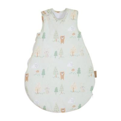 ROBA Gigoteuse sans manches 90 cm en coton vert pastel th&egrave;me for&ecirc;t