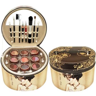 GLOSS  - Mallette de maquillage vintage - 36 pi&egrave;ces