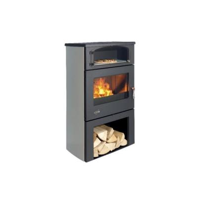 GODIN Po&ecirc;le &agrave; bois 11kw gris argent - 362115CGRISARG - 