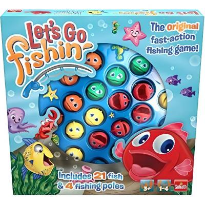 GOLIATH  Letts Go Fishing Board Game Dor&eacute;