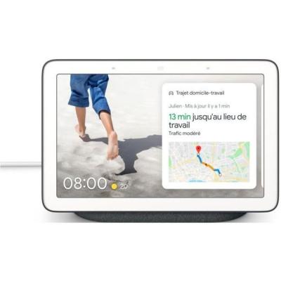 GOOGLE Assistant vocal  Nest Hub Charbon