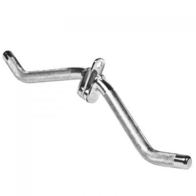 GORILLA SPORTS Barre triceps curl avec &eacute;l&eacute;ment d'attache Y-37