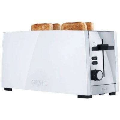 GRAEF  to101 grille-pain &eacute;lectrique - blanc inox