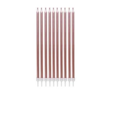 UNKNOWN Grande Bougie Anniversaire rose gold 15 cm x10 Rose Gold