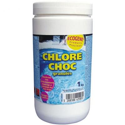 ECOGENE Chlore choc en granules en pot de 1 kg 