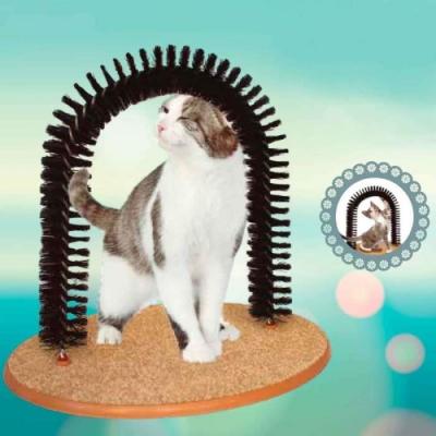 VENTEO Griffoir et Grattoir 2 en 1 -  - Asym&eacute;trique - Int&eacute;rieur - Jeux - Chat