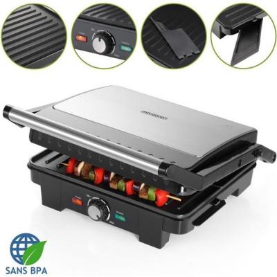 MONZANA&REG; Monzana Grille de contact en acier inoxydable