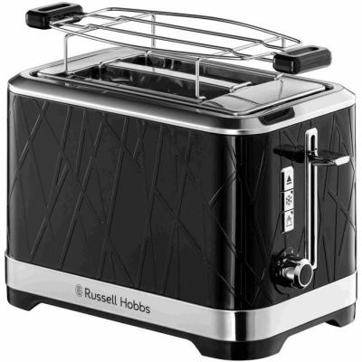 RUSSELL HOBBS  Structure 28091-56 Grille-Pain 1050 W 2 Tranches de Pain Noir