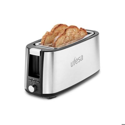 UFESA  Toastie Duo Plus Grille-pain 1400W Acier Inox Compact