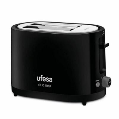 UFESA Tt7485 2 fentes 750 watts fonction de d&eacute;givrage et r&eacute;chauffage noir