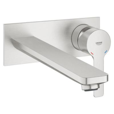 GROHE  23444DC1 Lineare Mitigeur 2 trous lavabo, Supersteel, Taille L