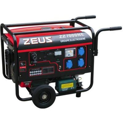 ZEUZ Groupe &eacute;lectrog&egrave;ne 4 temps essence 5500 W d&eacute;marrage &eacute;lectrique 