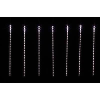 JARDIDECO Guirlande lumineuse ext&eacute;rieur LED Rideau 2.10 m Blanc