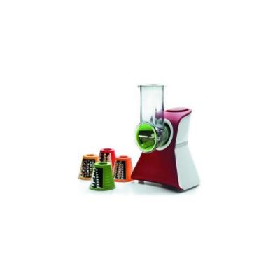LACOR Hachoir &eacute;lectrique rouge pour l&eacute;gumes,  