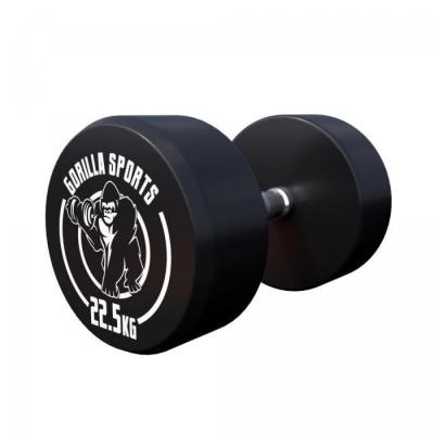 GORILLA SPORTS Halt&egrave;res ronds Caoutchouc - De 2,5 &agrave; 40 KG