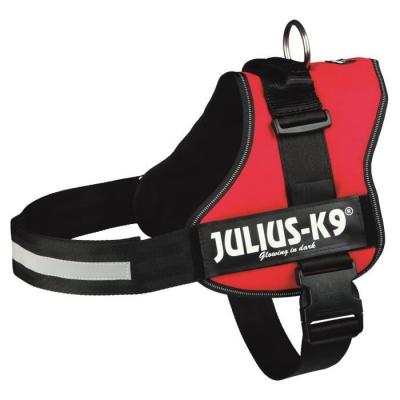Harnais Robuste Julius K9 Rouge Pour Chiens Moyens Et Grands 3