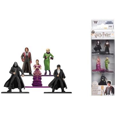 SIMBA.DICKIE.GROUP HARRY POTTER Set 5 Figurines 4cm en m&eacute;tal - Mod&egrave;le Al&eacute;atoire