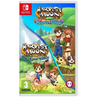 JUST FOR GAMES Harvest Moon The Lost Valley + Skytree Village Nintendo Switch 