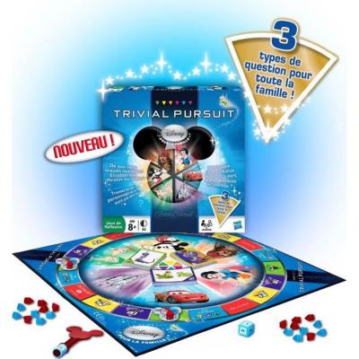 HASBRO  Trivial Pursuit Disney pour la famille