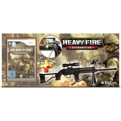 Jeu vid&eacute;o Bigben Heavy fire Afghanistan + Fusil sniper