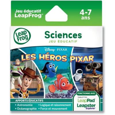 LEAPFROG Jeu  Les h&eacute;ros Pixar pour LeapPad / Leapster Explorer 