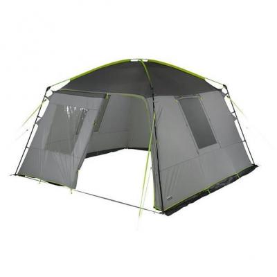 HIGH PEAK  tente Pavillon Cabana 350 x 350 cm polyester gris