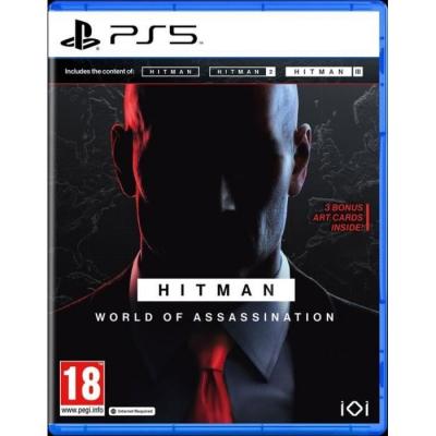 Jeu Vid&eacute;o - HITMAN - World of Assassination - Version Import - Jouable en Fran&ccedil;ais - PS5