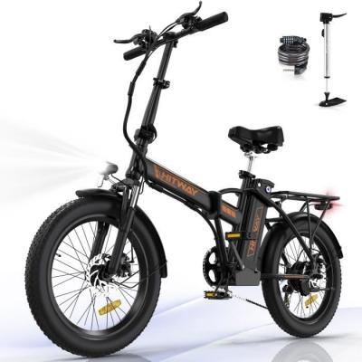 HITWAY V&eacute;lo Electrique Noir pouces 250W 36V 11.2Ah VTT Fat Bike Electrique Pliable