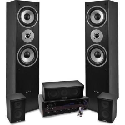 LTC Home-cinema 5 enceintes 850w e1004bk, ampli 2x50w - atm6500bt