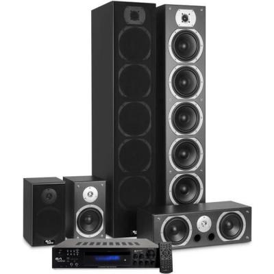  Home-cin&eacute;ma - Evidence Acoustics - EA1240-BK - 5.1 - 1240W - Amplificateur USB SD BT FM