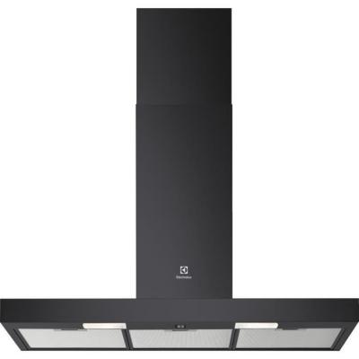 ELECTROLUX Hotte d&eacute;corative murale 90cm 600m&sup3;/h noir - EFT39K - 