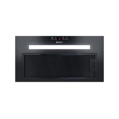 OTITEC Hotte casquette aspirante silencieuse - 80 cm - 565 m3h - agendero - noir 