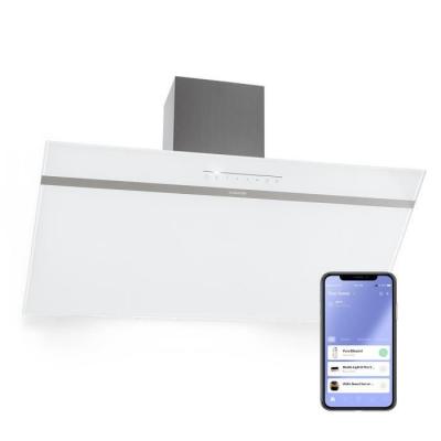 KLARSTEIN Ava 90 Hotte D'aspiration 90 Cm Hotte Murale Wifi A++ 515 M&sup3;/h Tactile