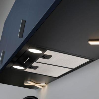 SILVERLINE Hotte cuisine  encastrable ALPHA noir 60 cm Noir 