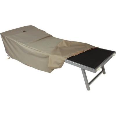 OVIALA Housse de protection transat 200 x 75 cm - Cov'Up - Taupe