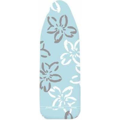 WENKO Housse de table &agrave; repasser Comfort - mod&egrave;le moyen flower - Longueur 125 cm x 40 cm - Bleu