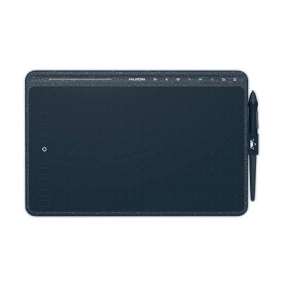 HUION  HS611 Tablette graphique &agrave; stylet avec barre multim&eacute;dia et sensibilit&eacute; &agrave; la pression PW500 8192 (bleue) 