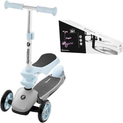 HYPERMOTION Trottinette enfant 12&nbsp;  acier, 2 freins, guidon r&eacute;glable 50kg