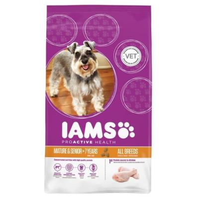 IAMS  for Vitality Senior Small & Medium Poulet pour chien 2 x 3 kg