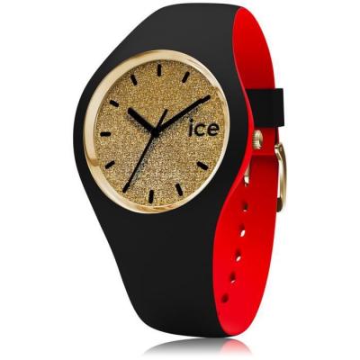 ICE WATCH Ice-watch Montre Femme en Silicone Ice Loulou Medium noire - D.41.5 mm T.U