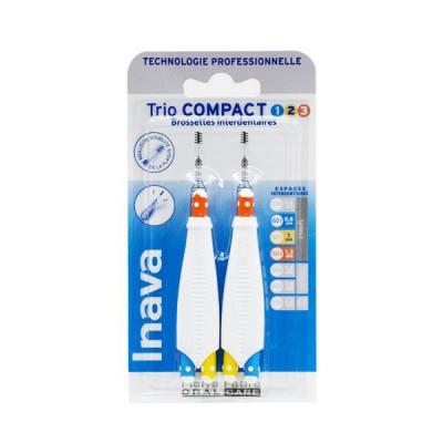 INAVA  Trio Compact 1 2 3, Brossette interdentaire