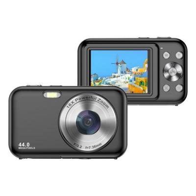 INF Appareil photo num&eacute;rique 1080P 44MP Zoom 16 x &Eacute;cran 2,4 pouces Le noir