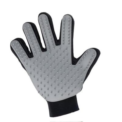 INNOVAGOODS  Gant pour brosser et masser les animaux gris - 16x23 cm T.U